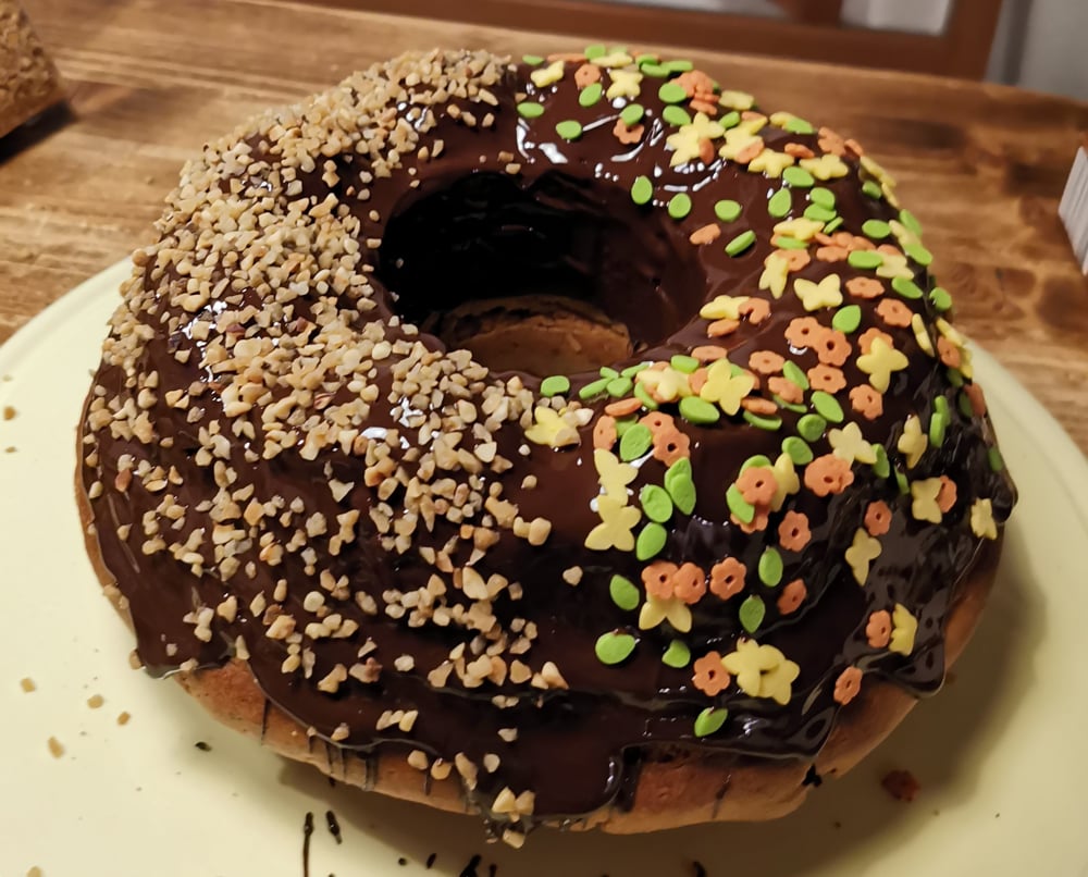 Kuchen glasiert